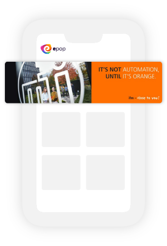 Exemplu reclama banner